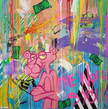 绘画 标题为“SO MANY LAYERS 1” 由Max Sperber, 原创艺术品, 丙烯