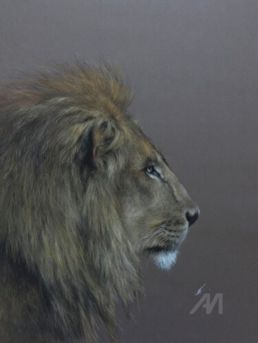 Lion 图画 标题为“Lion” 由Irene_art, 原创艺术品, 粉彩