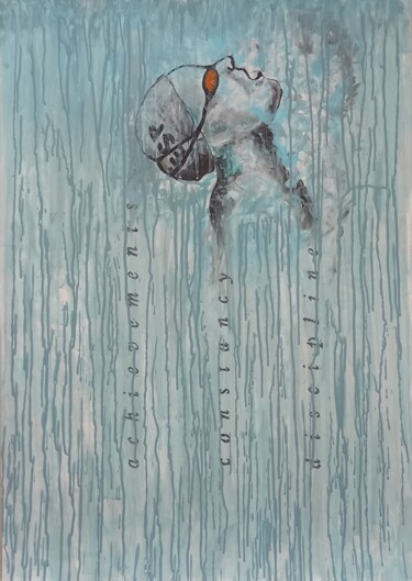 Painting titled "LOGROS" by Francisco Serrano Gutierrez, Original Artwork, Acrylic