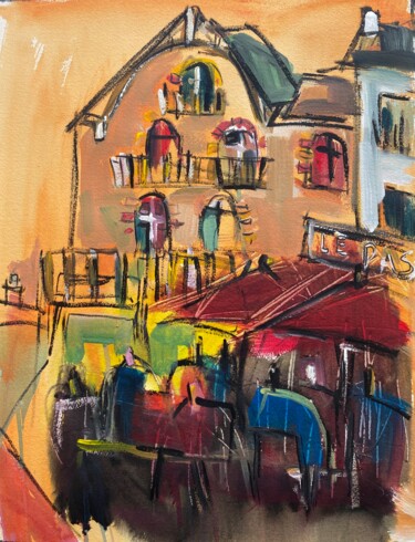 "Quiberon 48" başlıklı Tablo Jean-François Groisy tarafından, Orijinal sanat, Akrilik