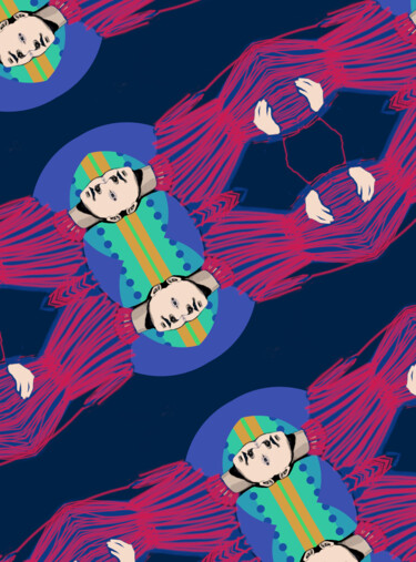 Artes digitais intitulada "Candy3" por Alena Volkava, Obras de arte originais, Trabalho Digital 2D