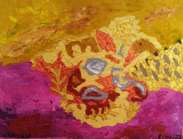 Peinture intitulée "Aigues-Mortes et le…" par Claudie Savelli (CLAUDIE-SAVELLI-CLAUDIA), Œuvre d'art originale, Acrylique Mo…