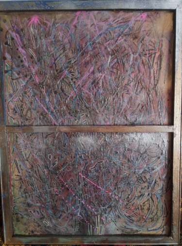 Peinture intitulée "The Forest" par Lord Faz, Œuvre d'art originale, Marqueur Monté sur Châssis en bois