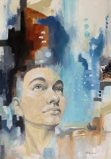 绘画 标题为“Hope” 由Siu Chong Law  羅紹莊, 原创艺术品, 油
