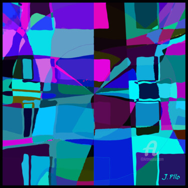 Arte digital titulada "d5" por Joseph Pllo, Obra de arte original, Pintura Digital