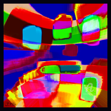 Arte digital titulada "tronkal" por Joseph Pllo, Obra de arte original, Pintura Digital