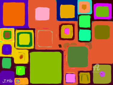 Arte digital titulada "compo300" por Joseph Pllo, Obra de arte original, Pintura Digital