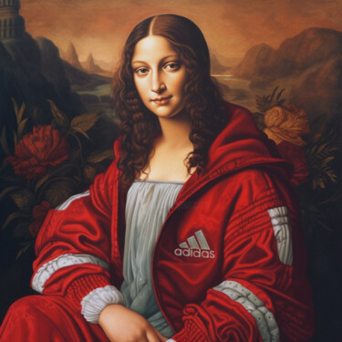 Digitale Kunst getiteld "Lisa" door Wonder Art, Origineel Kunstwerk, 2D Digital Work