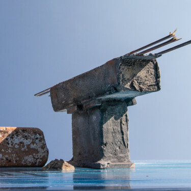 Broken bridge 102 Photography titled "Broken bridge 102" by Gaspard De Gouges, Original Artwork, Digital Photography