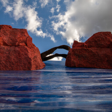 Photography titled "Broken bridge 106" by Gaspard De Gouges, Original Artwork, Digital Photography