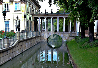 Photography titled "River and Bridge by…" by Clement Tsang, Original Artwork, Digital Photography