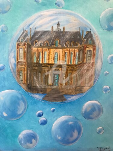 Schilderij getiteld "ANTONY 2" door Thierry Singer De Polignac - Spencer (Prince Singer de Polignac-Spencer), Origineel Kuns…