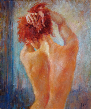 Peinture intitulée "🎼Jour de congé 🎼Day…" par Isabel Mahe, Œuvre d'art originale, Huile Monté sur Châssis en bois