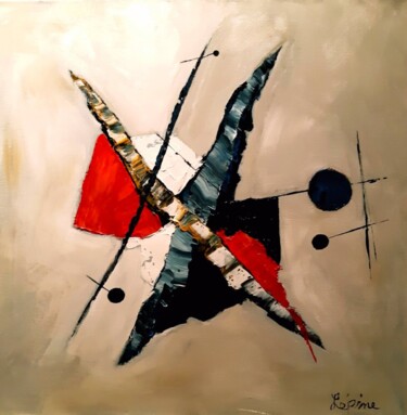 Peinture intitulée "ÉTOILE DE MER" par Claude Lépine, Œuvre d'art originale, Acrylique
