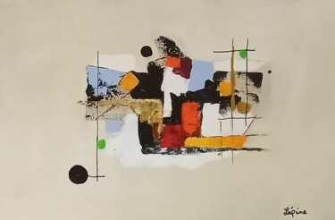 Peinture intitulée "Tendre douceur 3" par Claude Lépine, Œuvre d'art originale, Acrylique