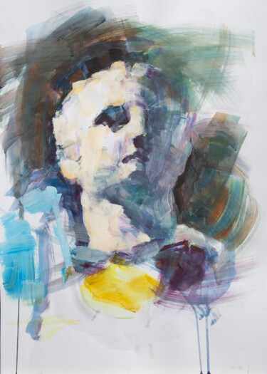Painting titled "Κλέος Αέναον/ Etern…" by Ioannis Filippopoulos, Original Artwork, Acrylic