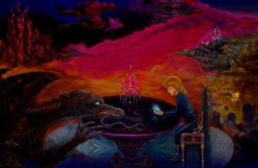 数字艺术 标题为“Маленький принц” 由Varu Kadis, 原创艺术品, 数字油画