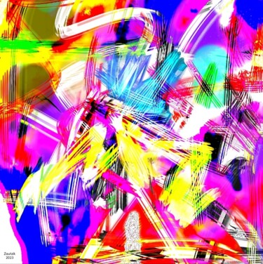 Arte digitale intitolato "D59/2023" da Marco Zautzik, Opera d'arte originale, Pittura digitale