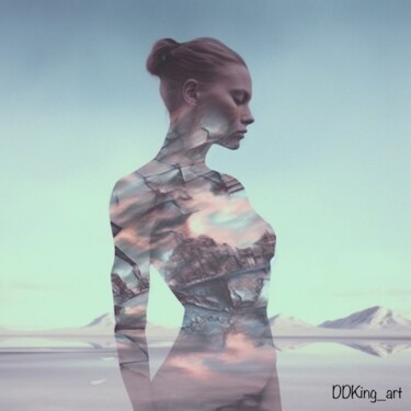 Digital Arts titled "Faded" by Ddking, Original Artwork, Digital Print