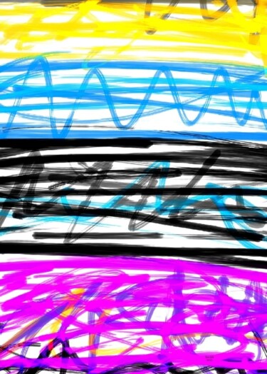 Arte digitale intitolato "D037/2022" da Marco Zautzik, Opera d'arte originale, Pittura digitale