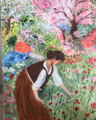 绘画 标题为“Au rythme des coule…” 由Soisic, 原创艺术品, 丙烯