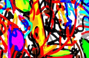 Arte digitale intitolato "D043/2022" da Marco Zautzik, Opera d'arte originale, Pittura digitale