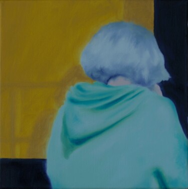 Schilderij getiteld "SCENE 23 ou Le swea…" door Marc Barn, Origineel Kunstwerk, Olie