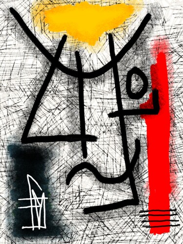 数字艺术 标题为“T19” 由Franck Vidal, 原创艺术品, 数字油画