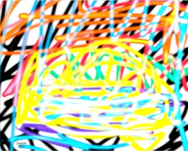 Arte digitale intitolato "D046/2022" da Marco Zautzik, Opera d'arte originale, Pittura digitale