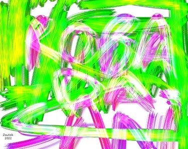 Arte digitale intitolato "D049/2022" da Marco Zautzik, Opera d'arte originale, Pittura digitale