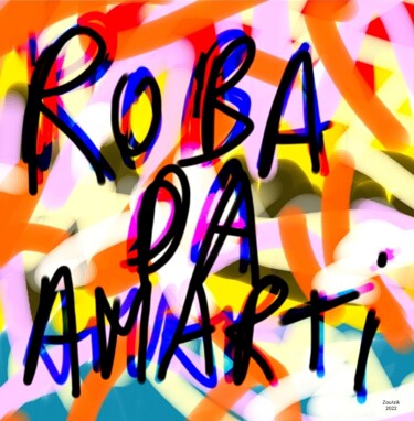 Arte digitale intitolato "D054/2022" da Marco Zautzik, Opera d'arte originale, Pittura digitale