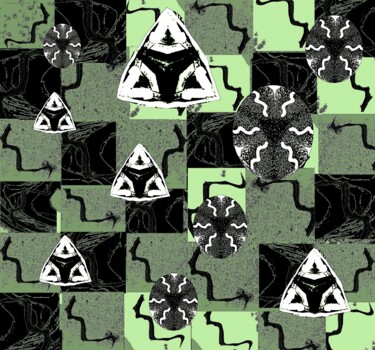 Skewed Symmetry 8c5c Photography titled "Skewed Symmetry 8c5c" by Ken Lerner, Original Artwork, Digital Photography