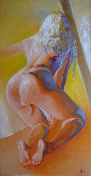 Schilderij getiteld "🌟Point de vue 🌟Poin…" door Isabel Mahe, Origineel Kunstwerk, Olie