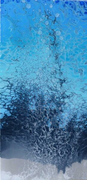 Peinture intitulée "Vie Cachée" par Renée Tortet, Œuvre d'art originale, Acrylique