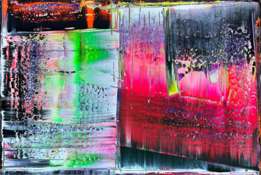 Schilderij getiteld "We Only Go Out At N…" door Preston M. Smith (PMS), Origineel Kunstwerk, Acryl