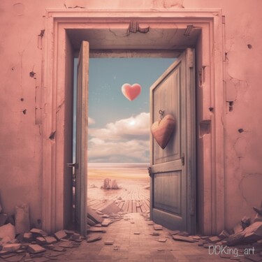 数字艺术 标题为“Open The Door To Yo…” 由Ddking, 原创艺术品, 数字打印
