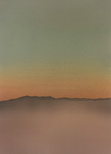 Painting titled "Light Fall - I" by Peter Pitout, Original Artwork, Oil