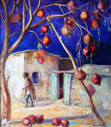绘画 标题为“Autumn 2013” 由Hojamuhammet Churiyev, 原创艺术品, 油