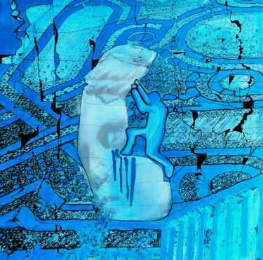 Peinture intitulée "23.12" par Laydev, Œuvre d'art originale, Acrylique