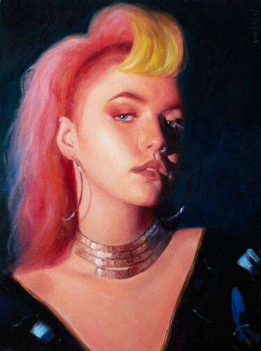 제목이 "Lola"인 미술작품 Nicolas Duffaud로, 원작, 기름