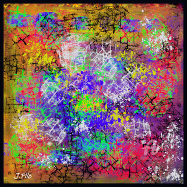 Arte digital titulada "depeche" por Joseph Pllo, Obra de arte original, Pintura Digital
