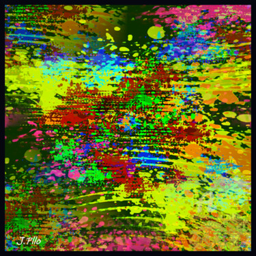 Arte digital titulada "diplo" por Joseph Pllo, Obra de arte original, Pintura Digital