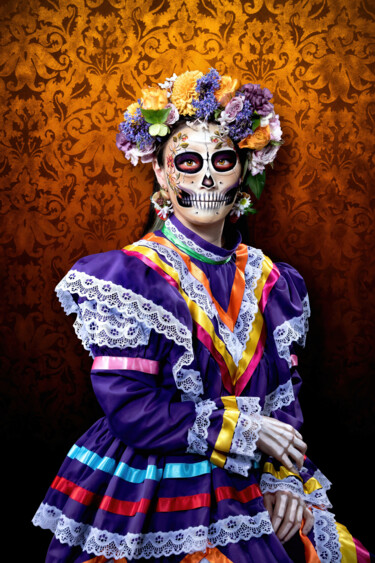 La Catrina de Colores Photography titled "La Catrina de Color…" by R&N Photography, Original Artwork, Digital Photography