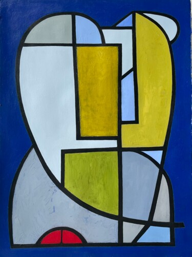 Painting titled "Into the Blue (forg…" by Kerry O. Furlani, Original Artwork, Acrylic