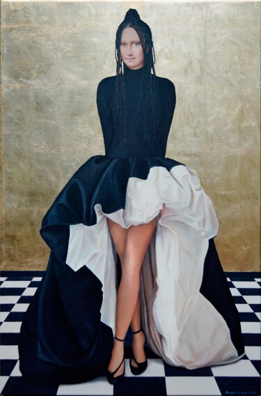 Chess Queen 「Chess Queen」というタイトルの絵画 Nataliya Bagatskayaによって, オリジナルのアートワーク, アクリル