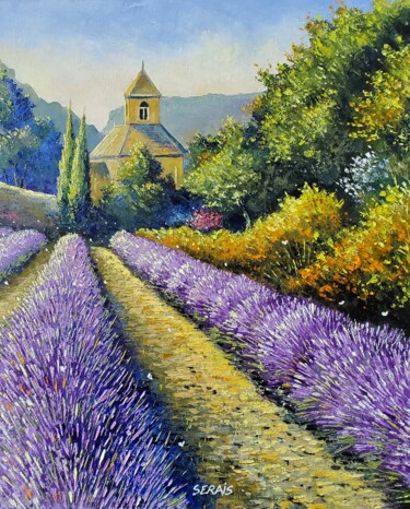 Peinture intitulée "Vol de papillons su…" par Stephan Serais, Œuvre d'art originale, Huile Monté sur Châssis en bois