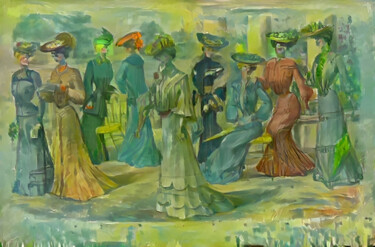 Arts numériques intitulée "Old Ladies2" par Isra, Œuvre d'art originale, Photographie numérique