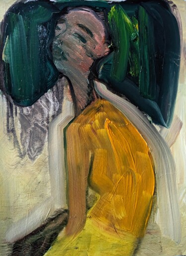 Die launische Emily Painting titled "Die launische Emily" by Diana Knepper, Original Artwork, Oil