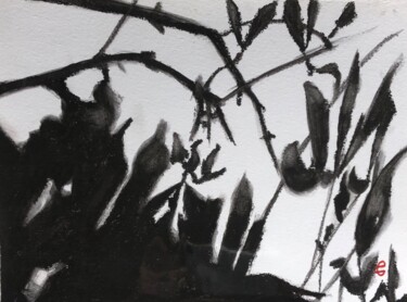 Dessin intitulée "Les Sentiers de l'O…" par Catherine Chesneau, Œuvre d'art originale, Pastel