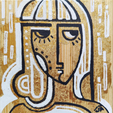Series "Faces", "Doubts" 绘画 标题为“Series "Faces", "Do…” 由Yulia Belasla, 原创艺术品, 丙烯